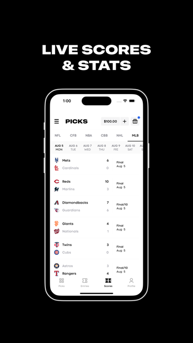 Champ Fantasy Sports Screenshot