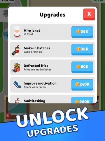 Eatventure iPad screenshot