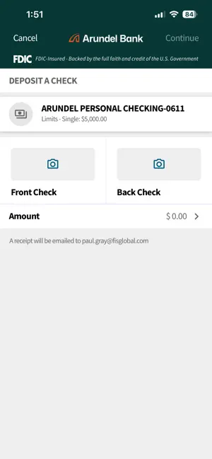 Arundel Bank Mobile Banking screenshot 4