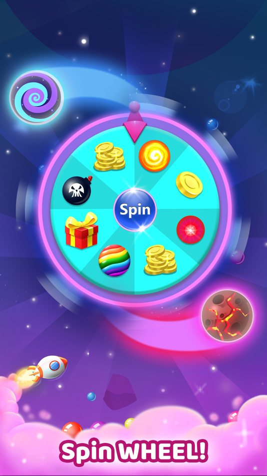 #5. Bubble Pop! Space Shooter Game (iOS) By: MadOverGames