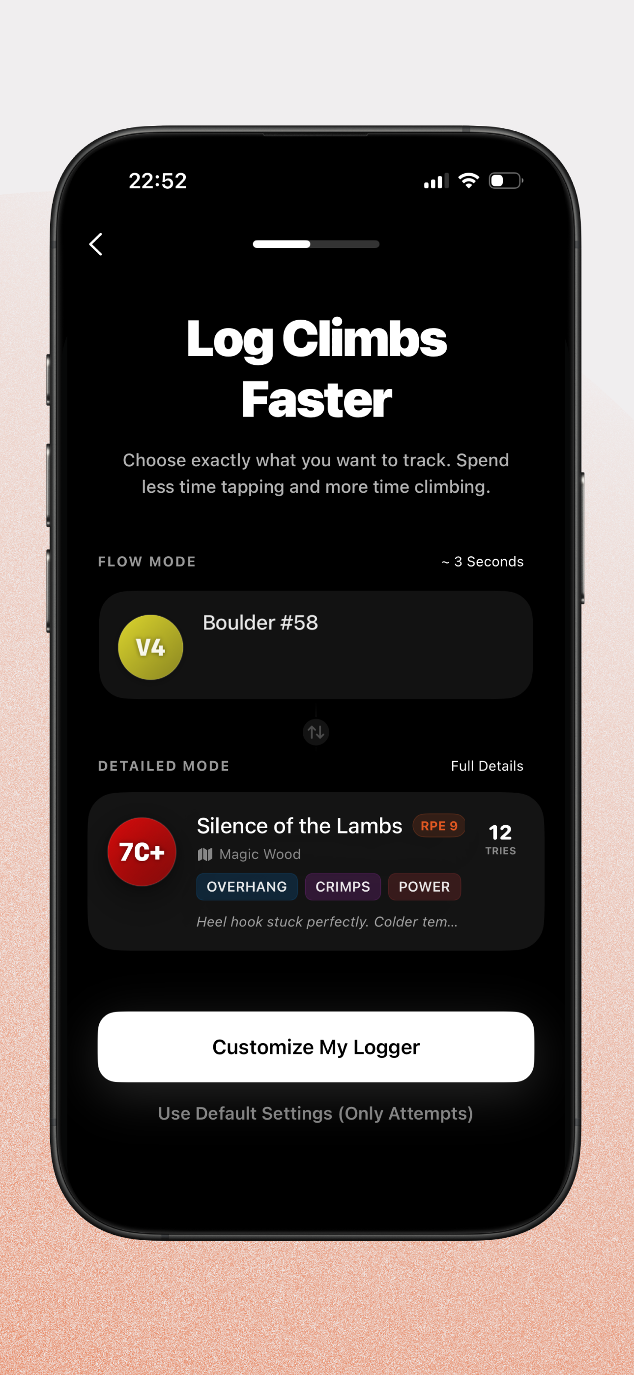 Climo - Climb Boulder Tracker screenshot 6