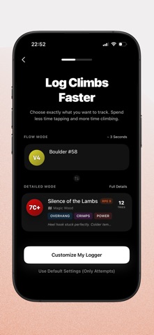 Climo - Climb Boulder Tracker screenshot