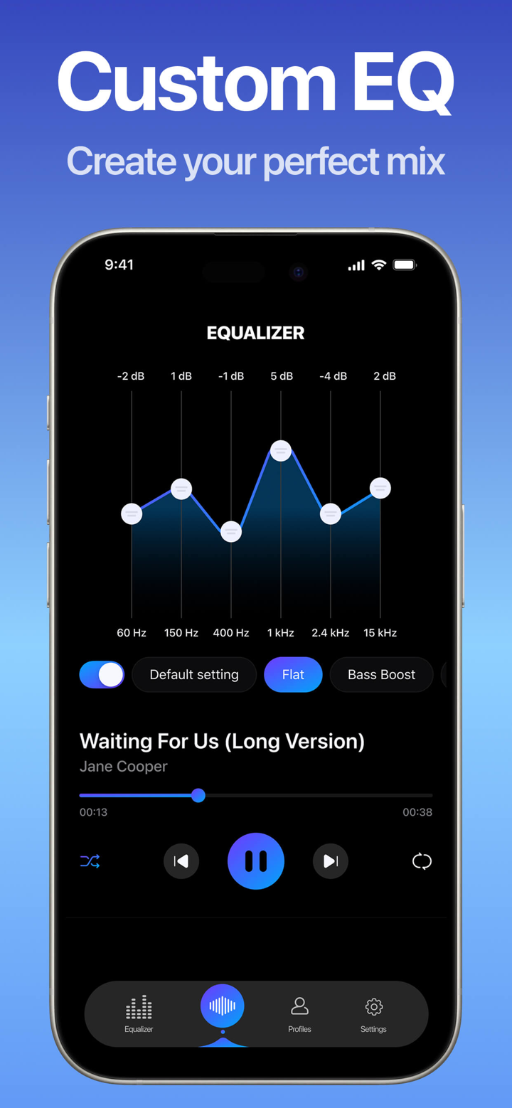 均衡器和低音增強器 FX screenshot 2