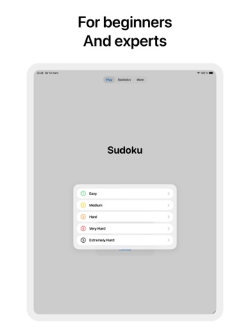Sudoku – No Ads, Unlimited iPad screenshot
