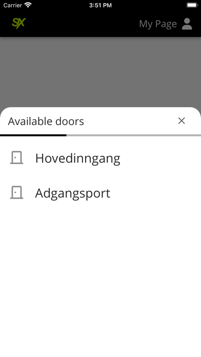 SIX Trening Screenshot
