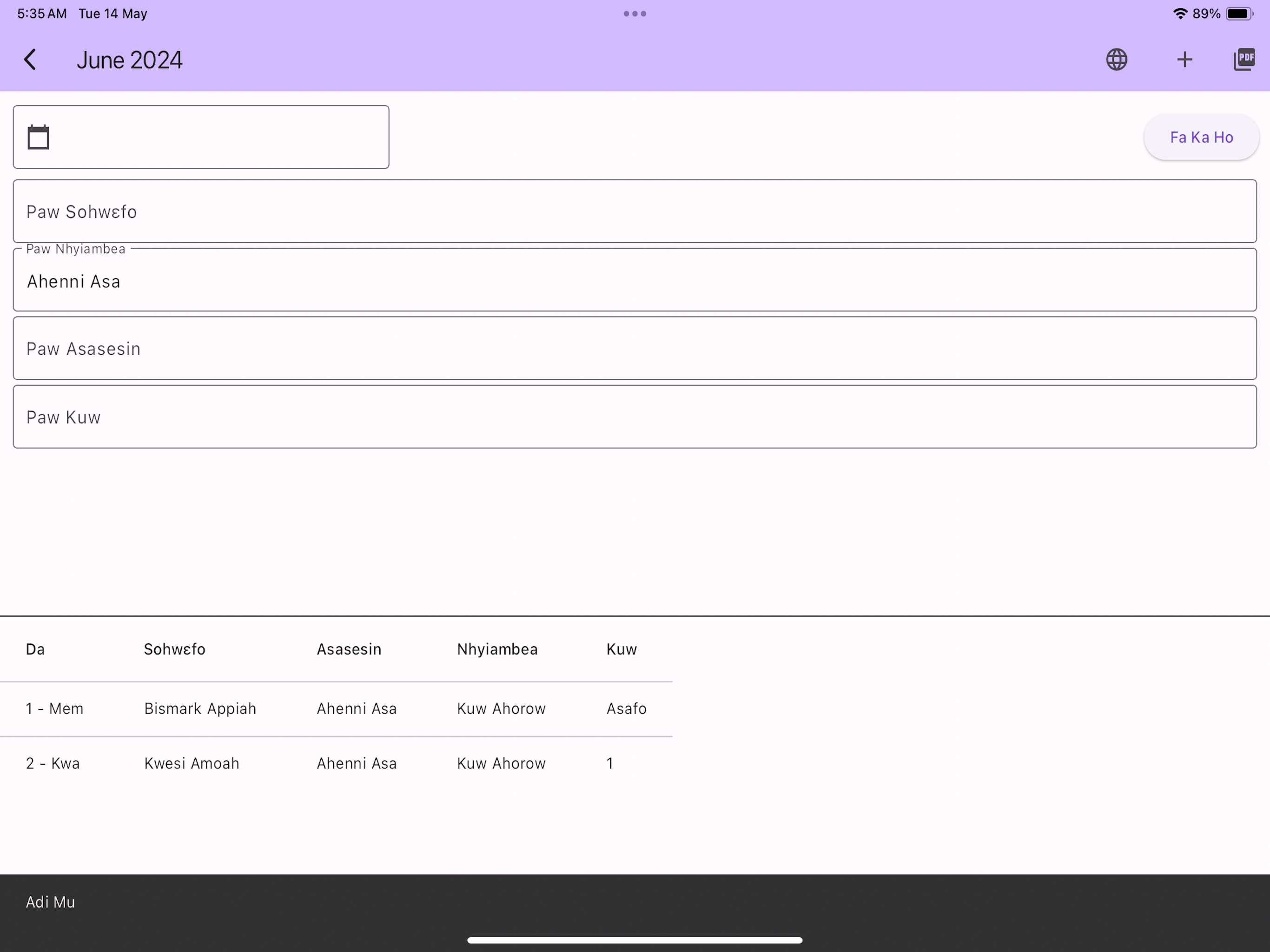 Ministry Schedule screenshot 9