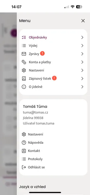 Strava.cz Meal Ordering screenshot 3