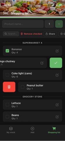 Stoqi - Food Expiry Tracker iPhone screenshot