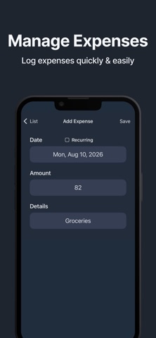 SpendMon - Expense Tracker Screenshot 5 of 6