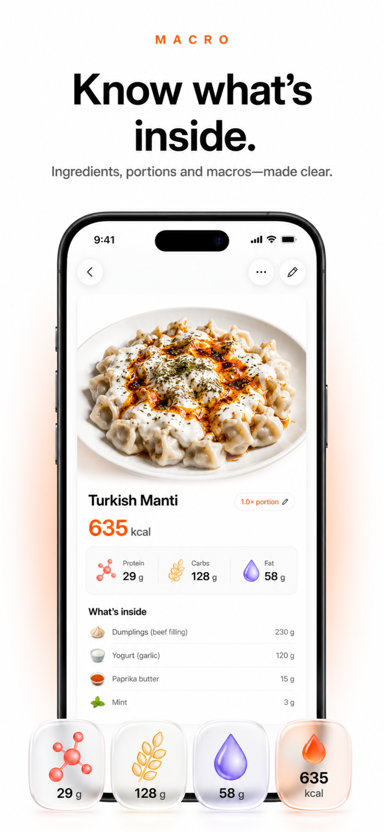 Macro - Calorie Tracker AI screenshot 2