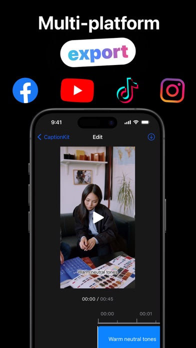 Screenshot #3 pour Sous-titres Vidéos: VidCaps