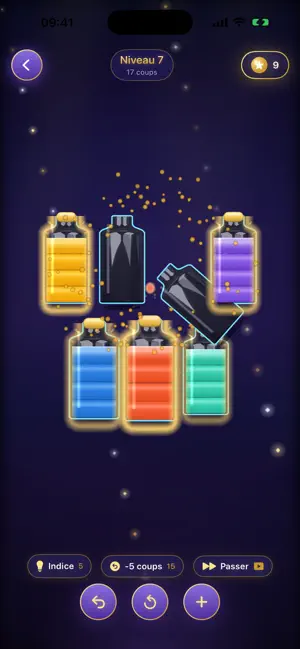 HueVault: Color Sort Puzzle screenshot 2