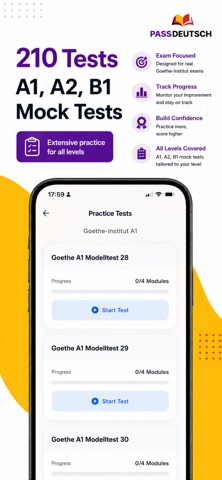 German Exam Prep | PassDeutsch screenshot