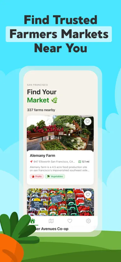 Root: Farmers Market Finder screenshot 1