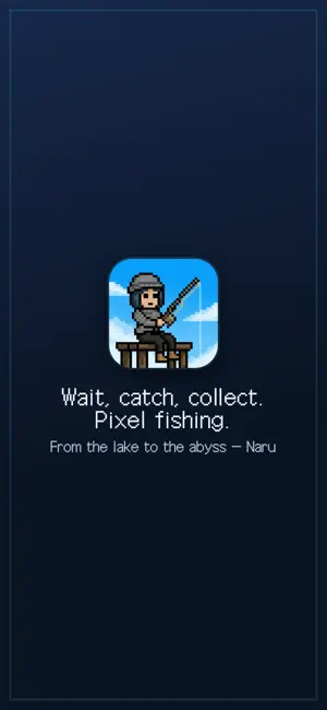 Naru - Pixel Healing Fishing screenshot 1