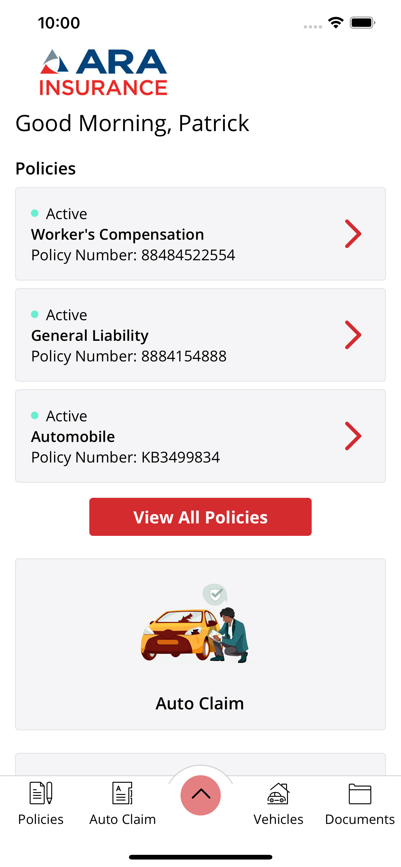 ARA Insurance screenshot 2