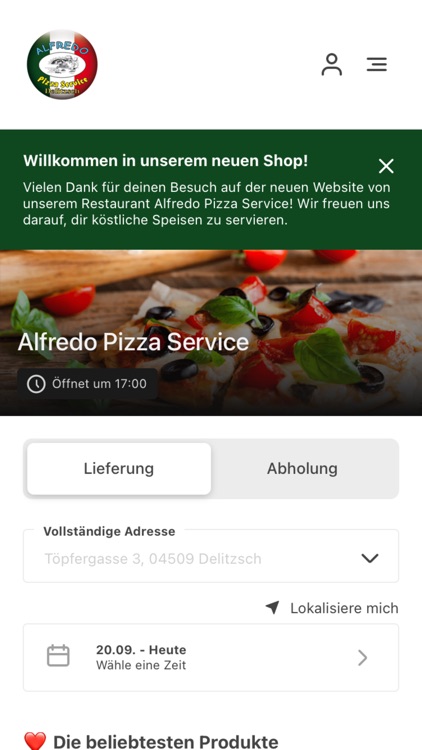 Alfredo Pizza Service