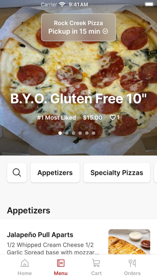 App screenshot