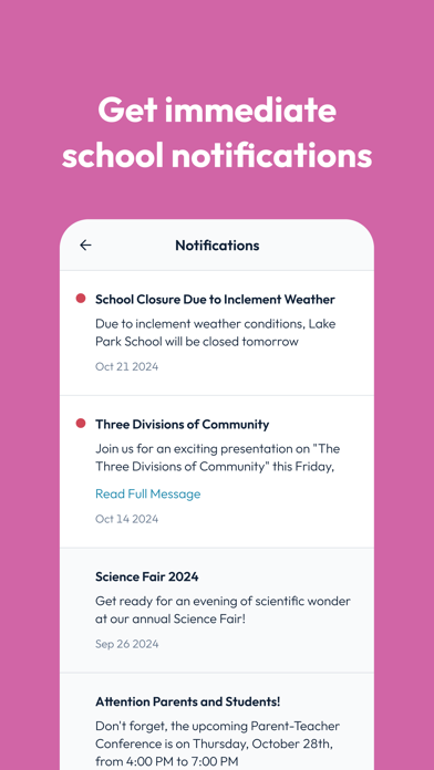 St. Francis de Sales School iPhone screenshot 3 - Education app