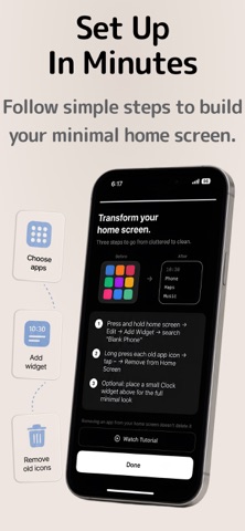 Blank Phone: Minimal Launcher screenshot