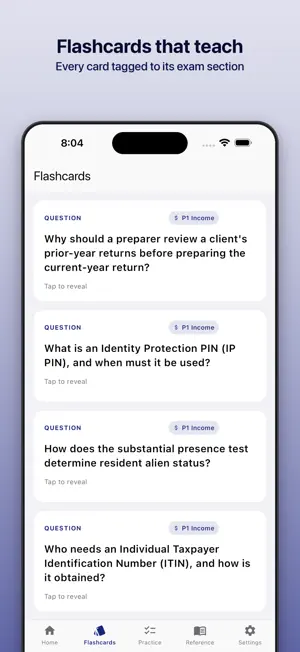 Enrolled Agent Study Guide screenshot 2