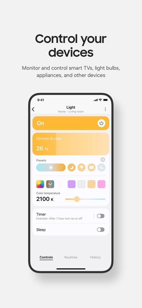 SmartThings - Device Control Precision