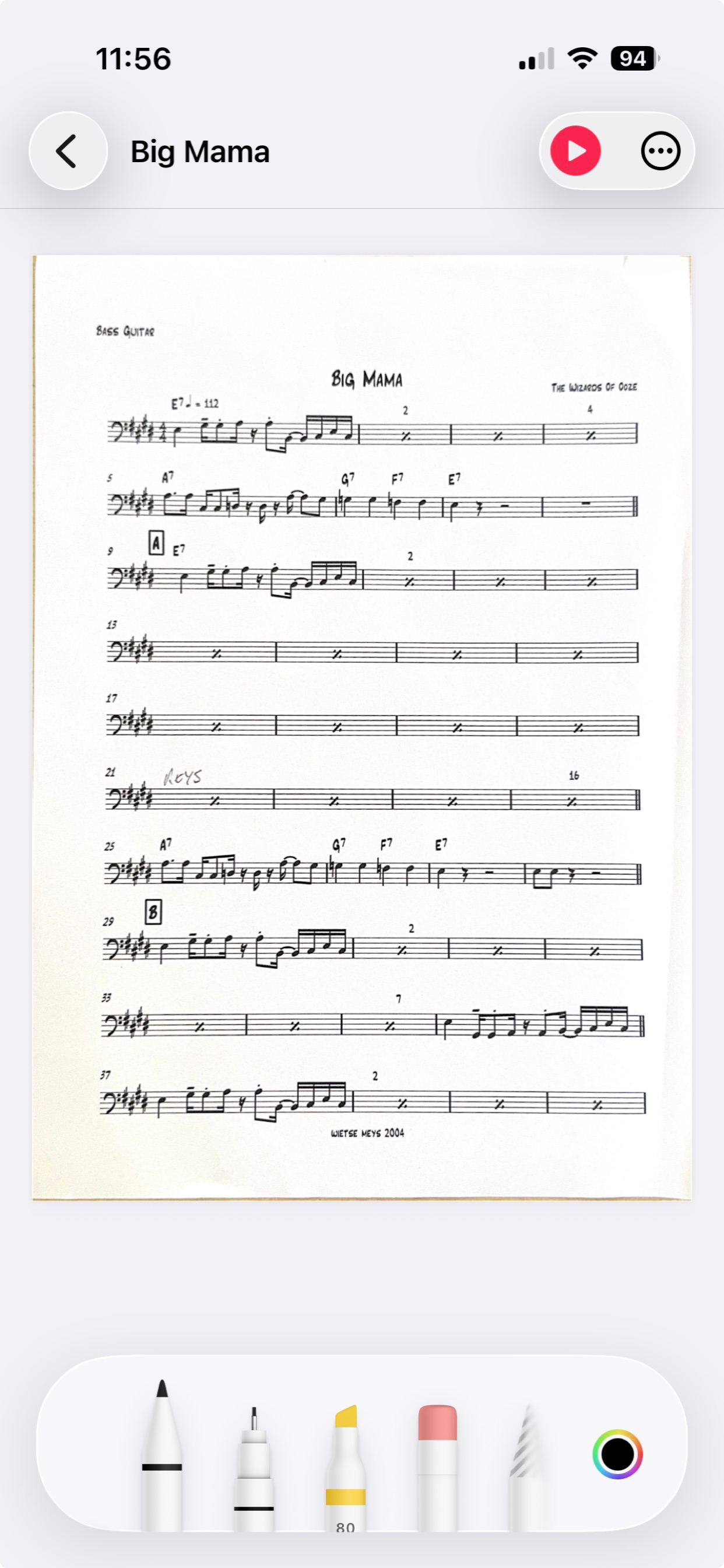LeadSheets: Chords & Setlists screenshot 5
