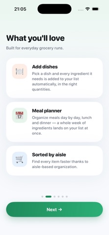 Menulist – Shopping List Screenshot 1 of 8