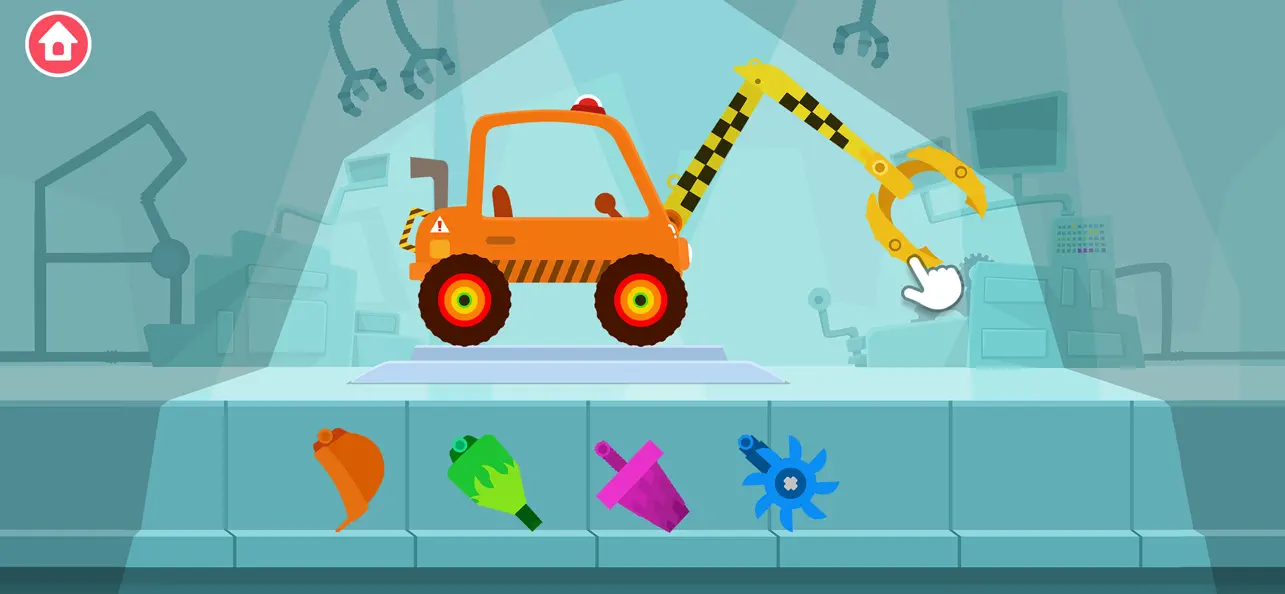 Screenshot #2 pour Jeux pelleteuse de dinosaure