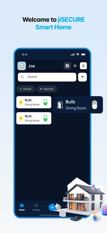 jiSECURE SmartHome screenshot 2 of 5