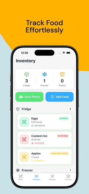 Dodo Fridge - AI Food Tracker screenshot 2