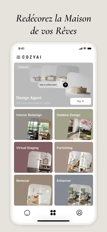 CozyAI - Design intérieur IA screenshot 7 of 7