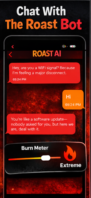Roast AI: Texting assistant Screenshot 3 of 4