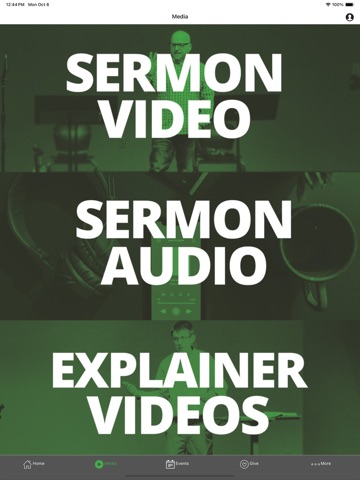 Century Baptist Church iPad screenshot