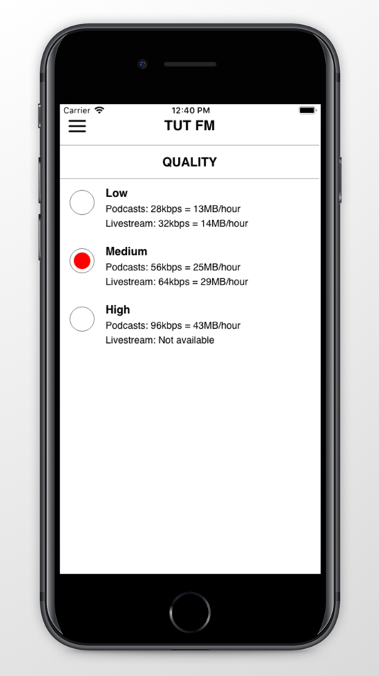 #5. TUT FM (iOS) 由: Iono Broadcasting