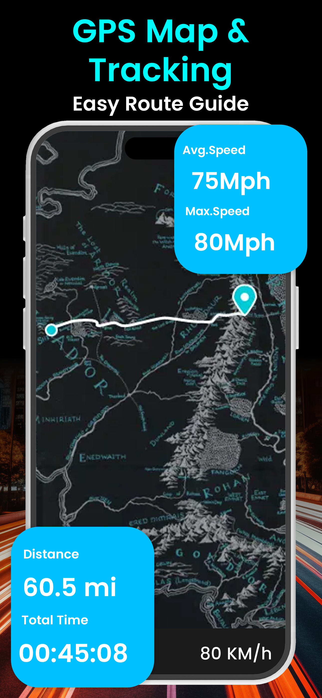 GPS Speedometer Speed Tracker+ screenshot 7