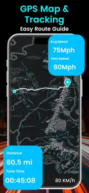 GPS Speedometer Speed Tracker+ screenshot 7