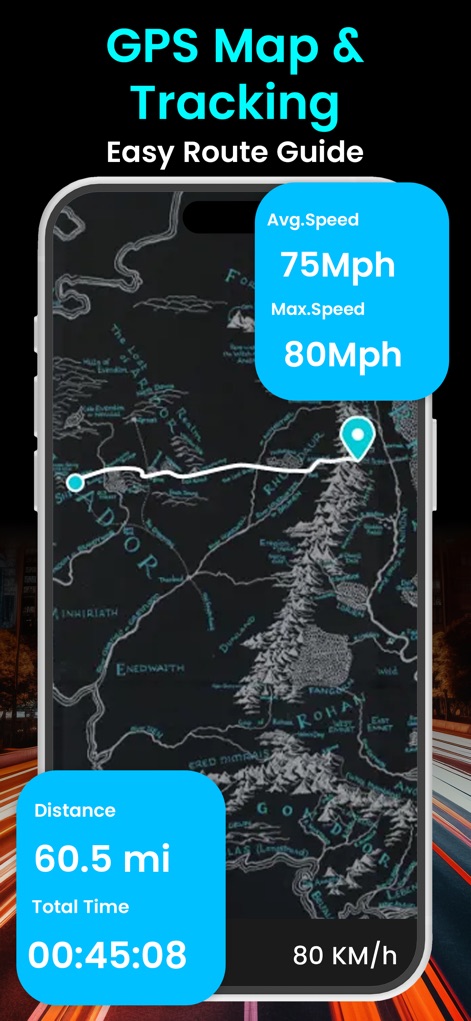 GPS Speedometer Speed Tracker+ - Navigation App | MWM
