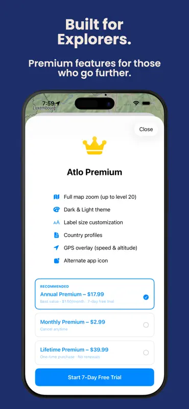 Atlo — Offline World Atlas screenshot 5 of 5