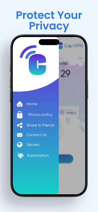 VPN - Cap Fast Secure Proxy Screenshot 4 of 6