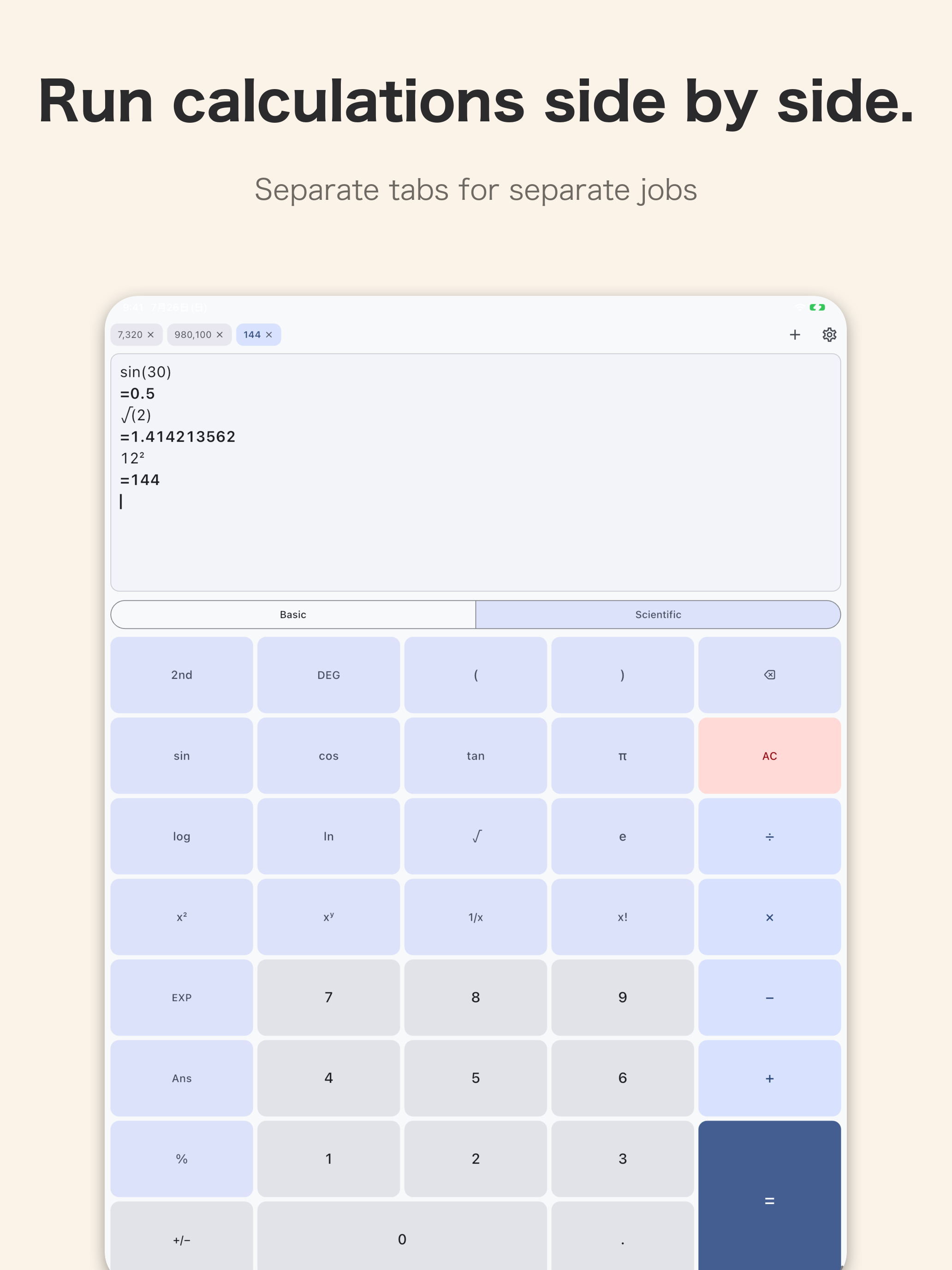 TabCalc - Calculator screenshot 7