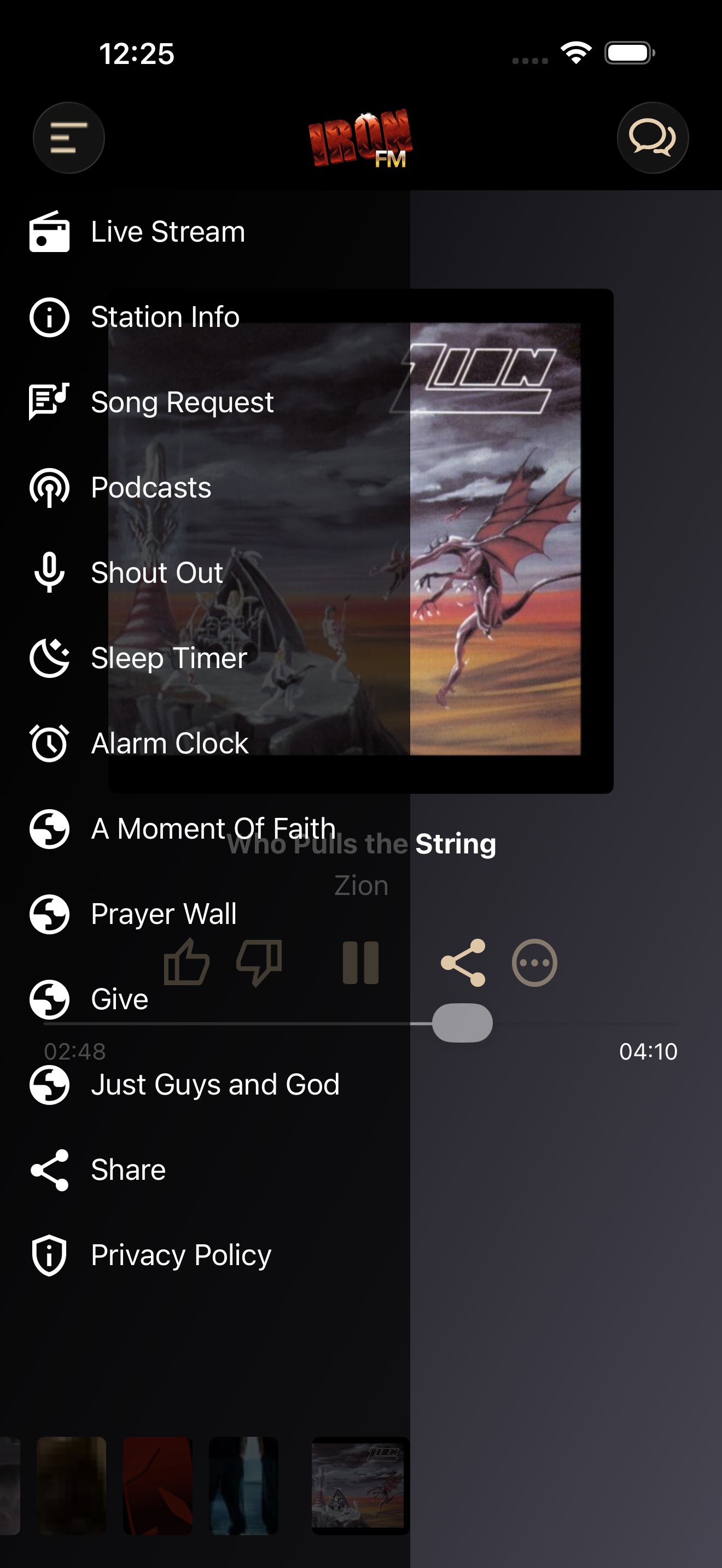 Iron FM screenshot 3