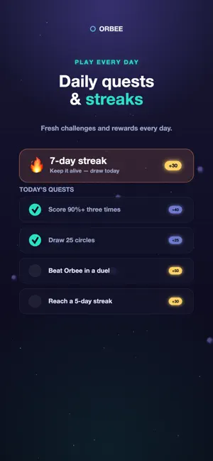 Orbee: Draw a Perfect Circle screenshot 3