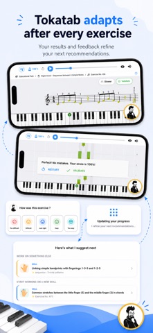 Tokatab - Learn Piano iPhone screenshot