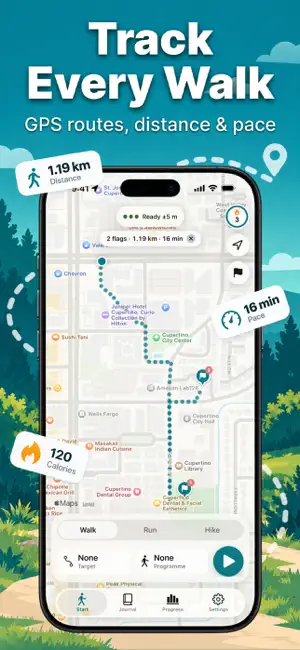 Walkbook: Track My Walk & Hike screenshot 1