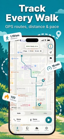 Walkbook: Track My Walk & Hike screenshot 1