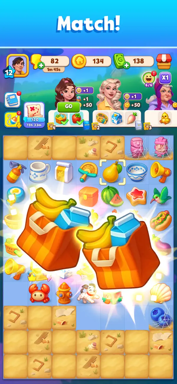 Pines Peak: Merge Travel Games Hack screenshot 6 - game app interface