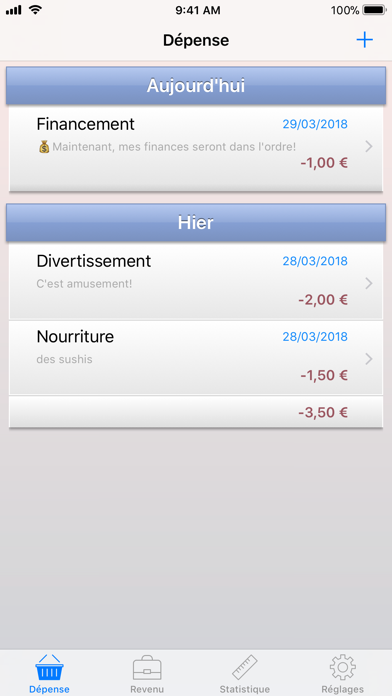 Screenshot #1 pour Just Money Classique