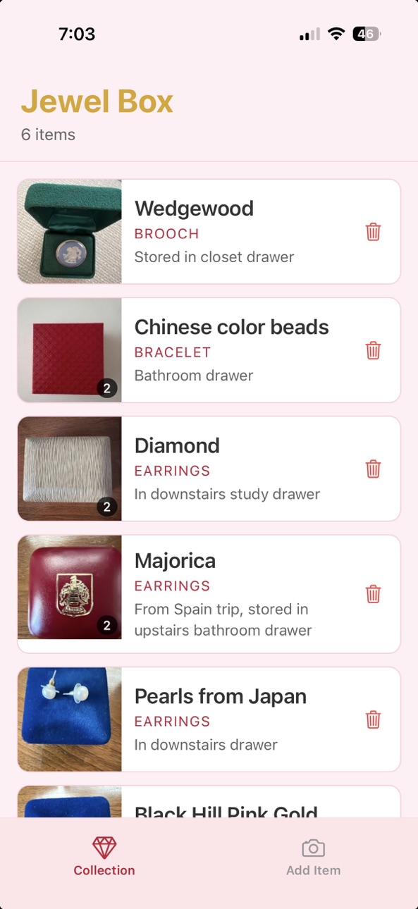 iPhone screenshot