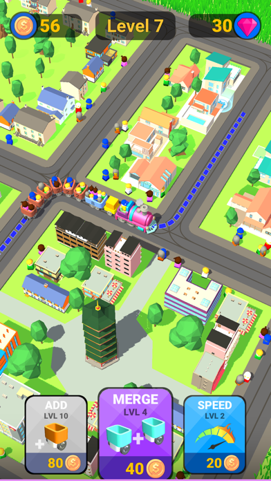 Rail City: Idle game Screenshot